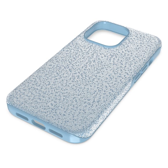 High 스마트폰 케이스, iPhone® 13 Pro, 블루 - Swarovski, 5643036