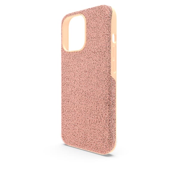 High smartphone case, iPhone® 13 Pro, Rose gold tone - Swarovski, 5643038