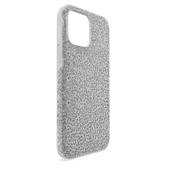 High smartphone case, iPhone® 13 Pro Max, Silver tone