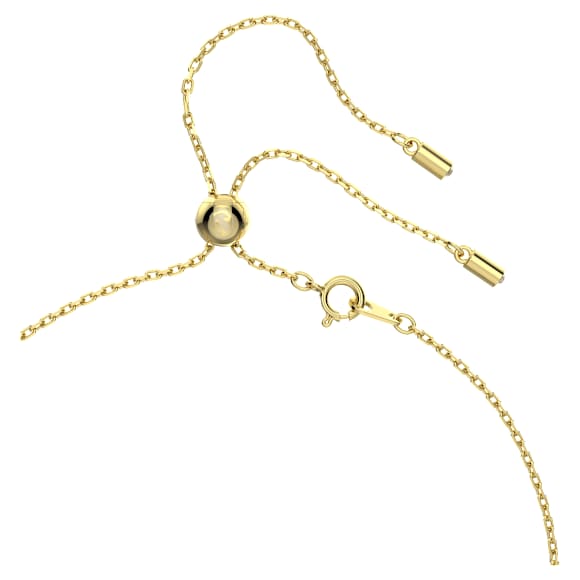 Cariti set, Red bean ice, Red, Gold-tone plated - Swarovski, 5643913