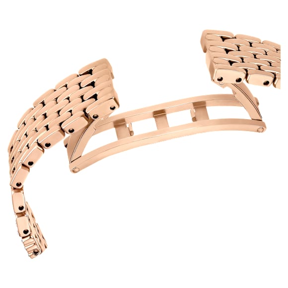 Attract Uhr, Schweizer Produktion, Voll-Pavé, Kristallarmband, Roséfarben, Roségoldfarbenes Finish - Swarovski, 5644053