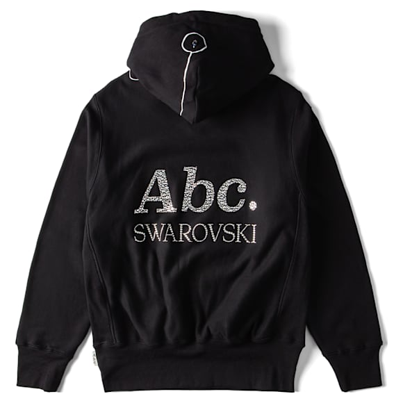 Φούτερ με κουκούλα ADVISORY BOARD CRYSTALS, Dazzling Colorless Objects, Μαύρη - Swarovski, 5644716