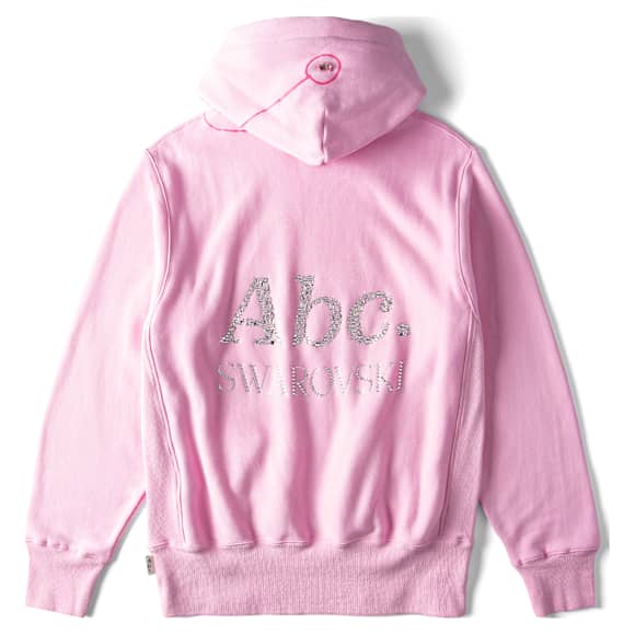 Sweat à capuche ADVISORY BOARD CRYSTALS, Explanation of the Foregoing Phenomena, Rose - Swarovski, 5644734