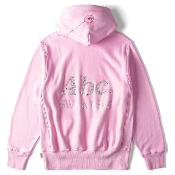 Sweat à capuche ADVISORY BOARD CRYSTALS, Explanation of the Foregoing Phenomena, Rose - Swarovski, 5644739