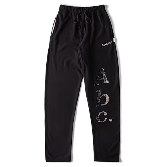 ADVISORY BOARD CRYSTALS, Dazzling Colorless Objects sweatpants, Black - Swarovski, 5644750