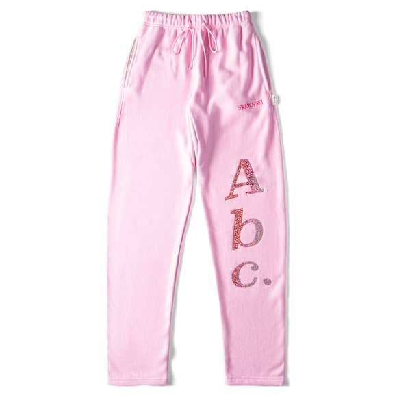 ADVISORY BOARD CRYSTALS, Explanation of the Foregoing Phenomena sweatpants, Pink - Swarovski, 5644768