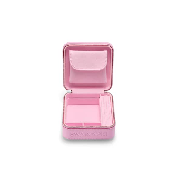 Iconic Swan COG Jewelry Box, Pink - Swarovski, 5644902