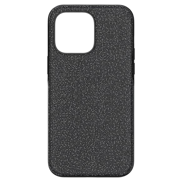 High smartphone case, iPhone® 14 Pro Max, Black - Swarovski, 5644911