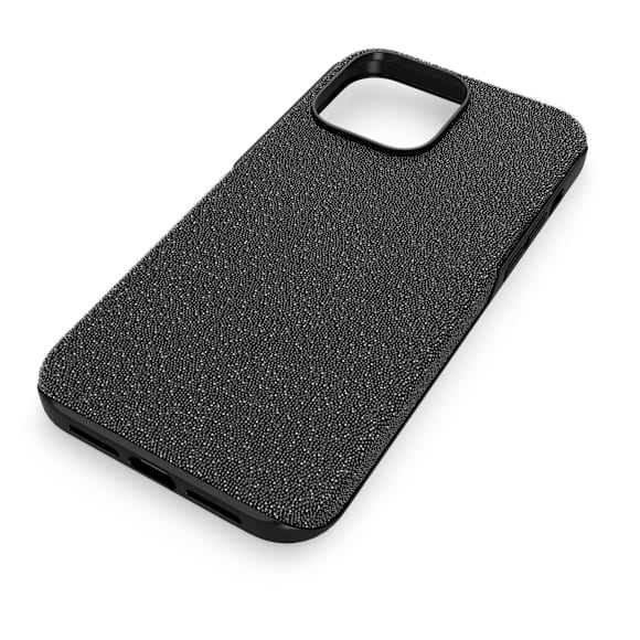 High smartphone case, iPhone® 14 Pro Max, Black - Swarovski, 5644911