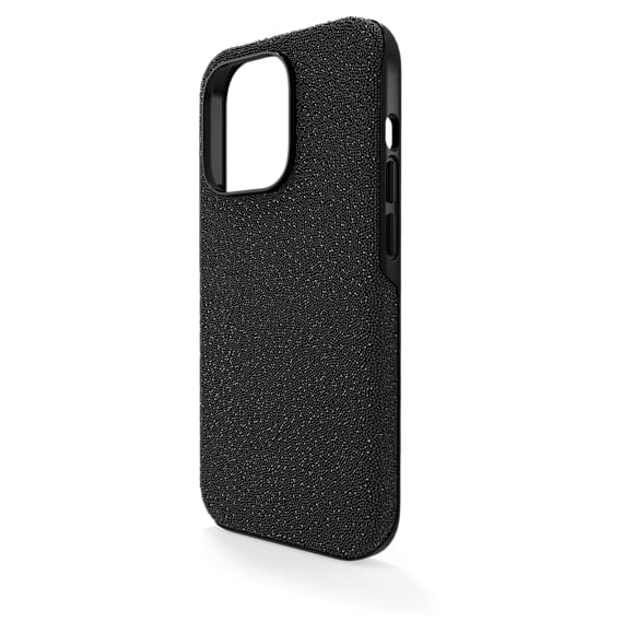 SWAROVSKI iPhone14ケース　ブラック系 High smartphone case, iPhone® 14 Pro, Black | Swarovski