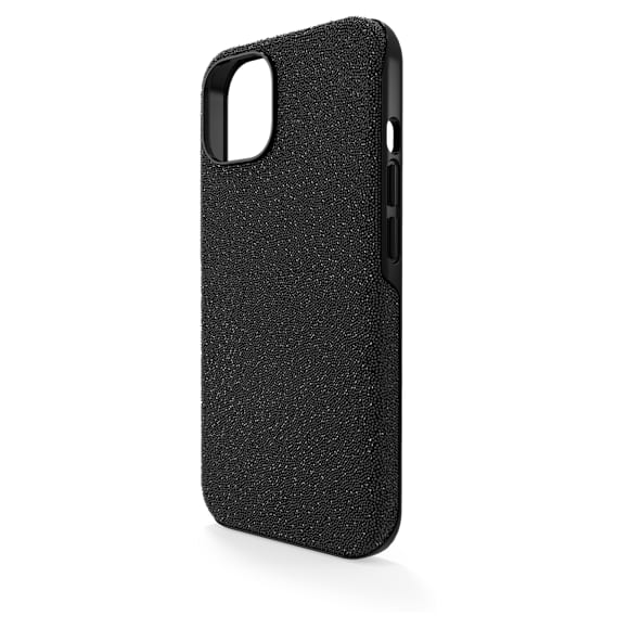High smartphone case, iPhone® 14, Black - Swarovski, 5644913