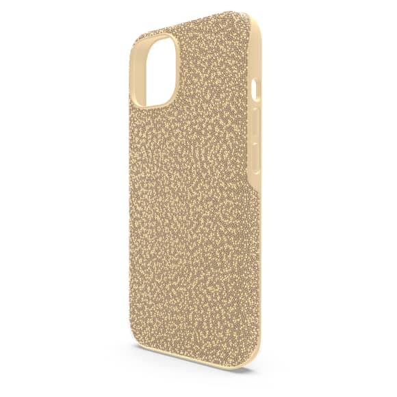 Custodia per smartphone High, iPhone® 14, Tono dorato - Swarovski, 5644916