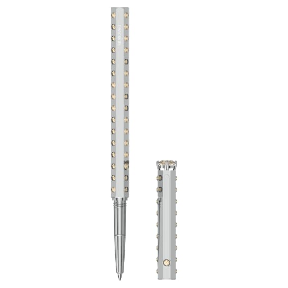 SCS ボールペン, ステートメント, シルバー系, クローム・プレーティング - Swarovski, 5645361