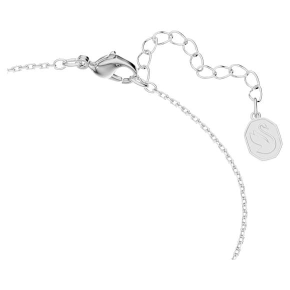Dellium 手链, 竹子, 绿色, 镀铑 - Swarovski, 5645375