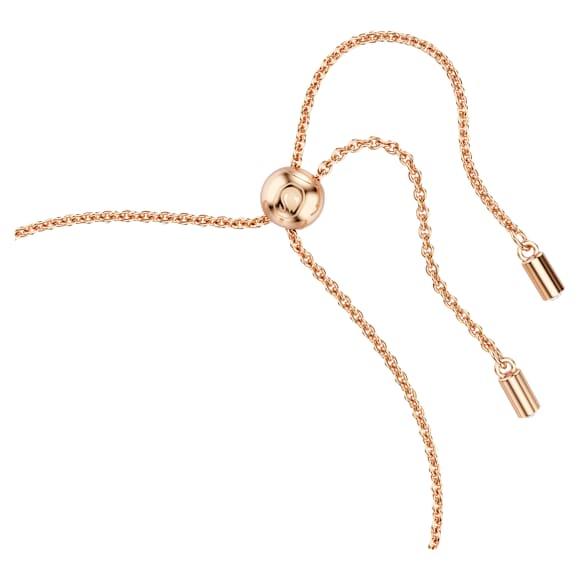 Bracelet Stella, Taille cerf-volant, Étoile, Blanc, Placage de ton or rosé - Swarovski, 5645460