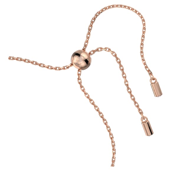 Stella bracelet, Kite cut, Star, White, Rose gold-tone plated - Swarovski, 5645460