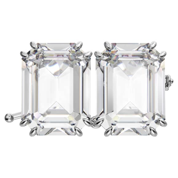 Millenia verlengstuk, Octagon-slijpvorm, Wit, Rodium toplaag - Swarovski, 5645621