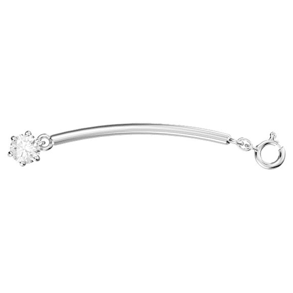 Constella Verlängerungsstück, Rundschliff, Weiß, Rhodiniert - Swarovski, 5645631