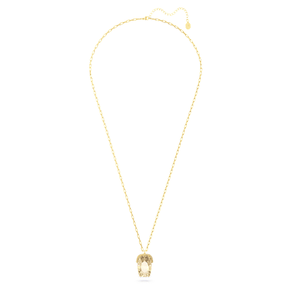 Harmonia pendant, Oversized crystal, Gold tone, Gold-tone plated - Swarovski, 5646685
