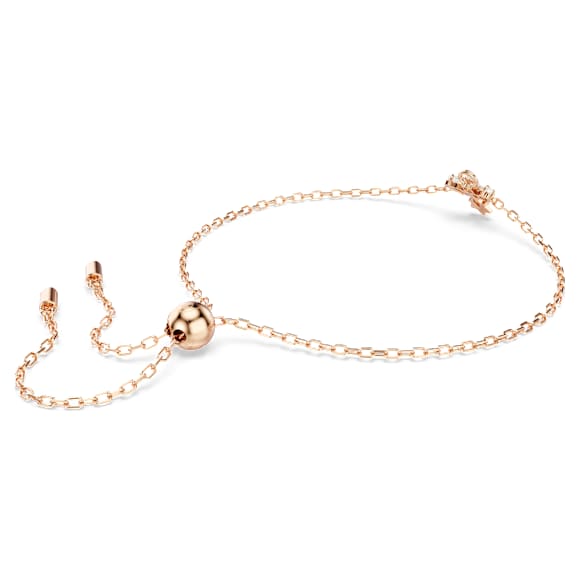 Magic bracelet, Angel, White, Rose gold-tone plated - Swarovski, 5646740
