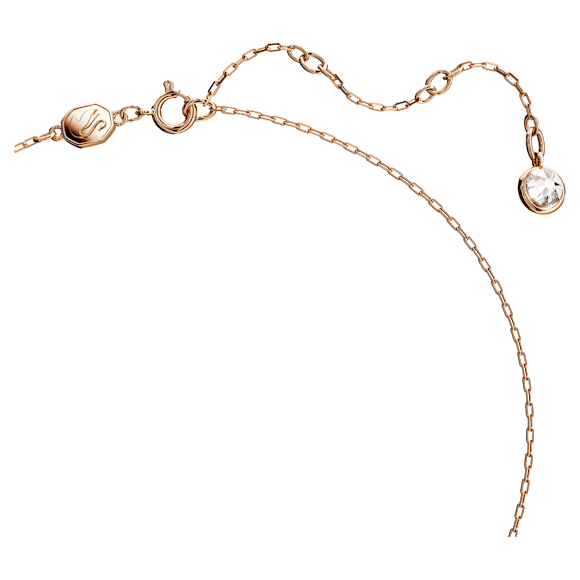 Pingente Swan, Cisne, Pequeno, Branco, Acabamento em ouro rosa de 18 quilates - Swarovski, 5647555