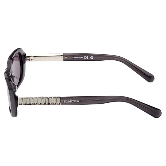 Sunglasses, SK0388 01A, Black - Swarovski, 5649035