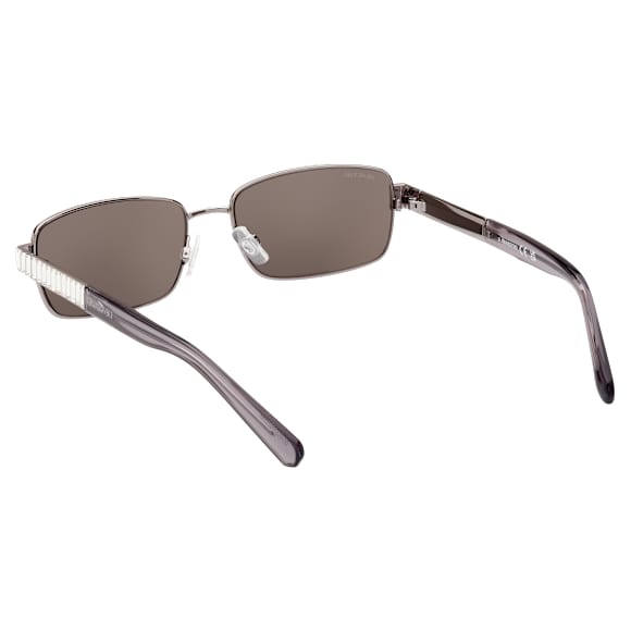 Sonnenbrille, Spiegel, SK0389 14C, Silberfarben - Swarovski, 5649036