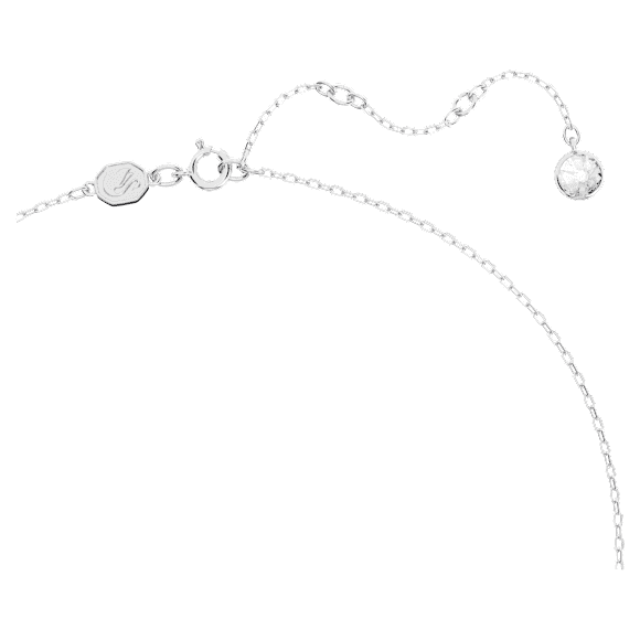 Pop Swan ペンダント, スワン, ピンク, ロジウム・プレーティング - Swarovski, 5649200
