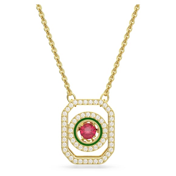 Alea 项链, 流光溢彩, 镀金色调 - Swarovski, 5649785