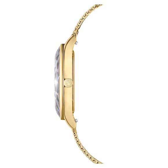 Octea Nova 腕表, 瑞士制造, 金属手链, 金色, 金色调润饰 - Swarovski, 5649993
