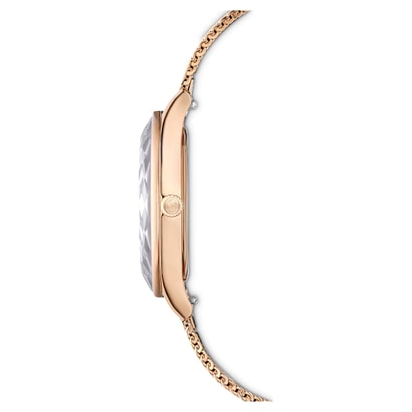 Octea Nova Uhr, Schweizer Produktion, Metallarmband, Roséfarben, Roségoldfarbenes Finish - Swarovski, 5650011