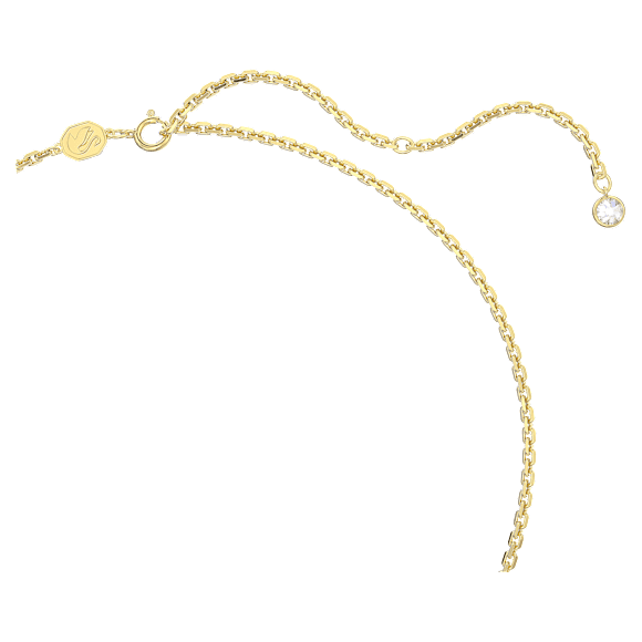 Elegance of Africa necklace, Flower, Multicoloured, Gold-tone plated - Swarovski, 5650029
