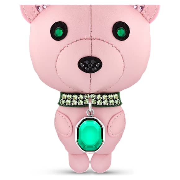 Obroček za ključe Icons, Medved, Večbarven, Nerjavno jeklo - Swarovski, 5650128