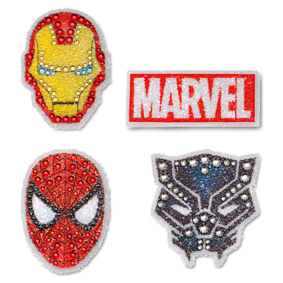 Marvel removable stickers, Set (4), Multicolored - Swarovski, 5650572