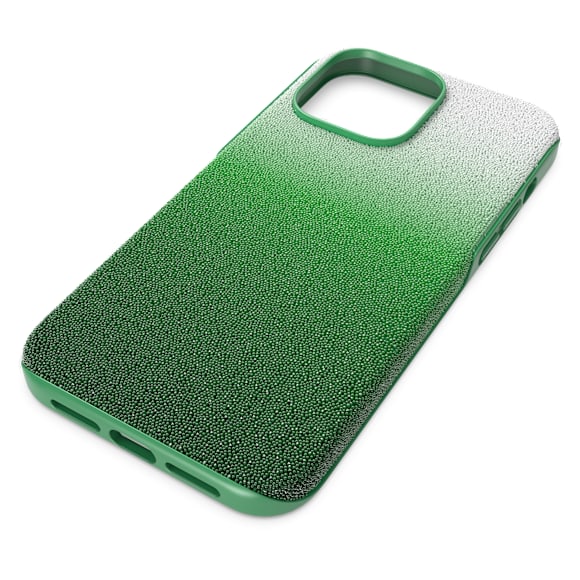 SWAROVSKI グラデーショングリーン iPhone14ケース High smartphone case, Colour gradient, iPhone® 14 Pro Max, Green