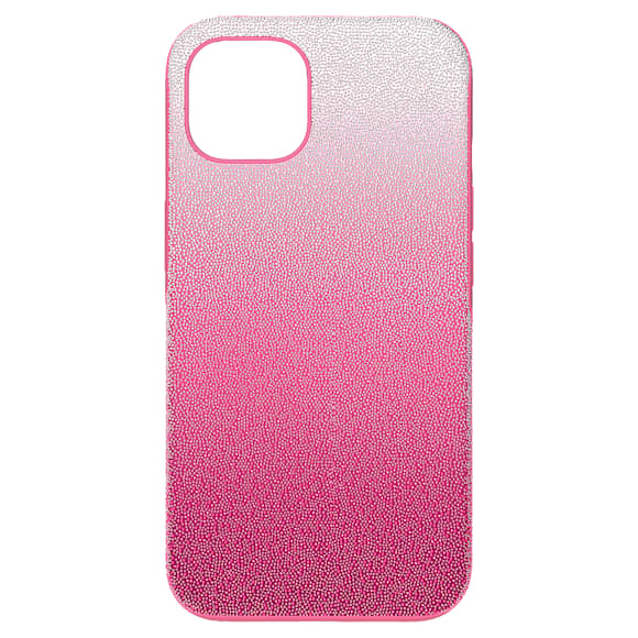 High smartphone case, iPhone® 13, Pink - Swarovski, 5650831