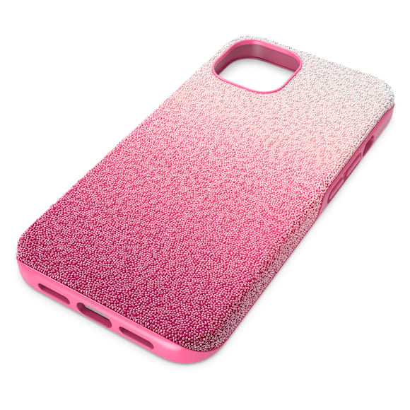 High smartphone case, iPhone® 13, Pink - Swarovski, 5650831
