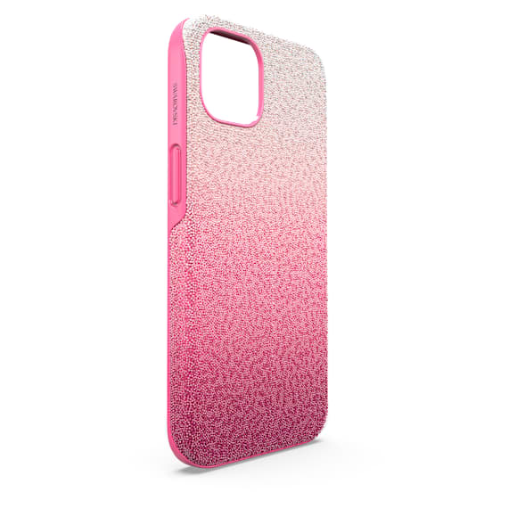 High smartphone case, iPhone® 13, Pink - Swarovski, 5650831