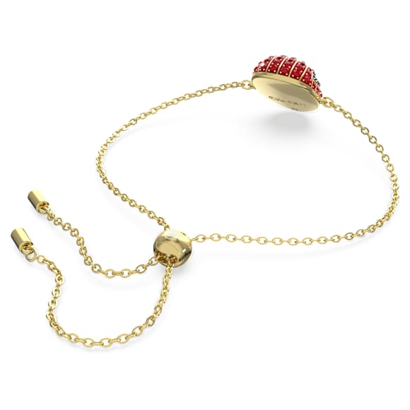 Pulseira Marvel Spider-Man, Vermelha, Lacado a dourado - Swarovski, 5650873