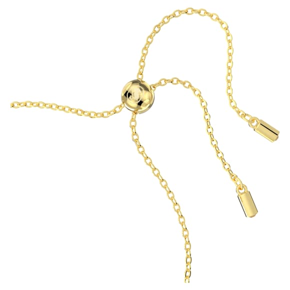 Gema 手链, 混合切割, 花朵, 黄色, 镀金色调 - Swarovski, 5652820