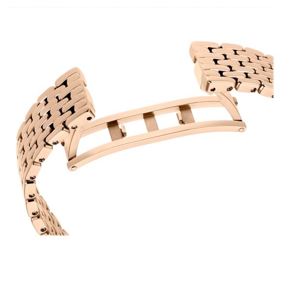 Attract watch, Swiss Made, Clover, Crystal bracelet, Rose gold tone, Rose gold-tone finish - Swarovski, 5653347