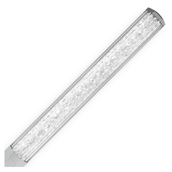 Crystalline ballpoint pen, Octagon shape, Silver Tone, Chrome plated - Swarovski, 5654062