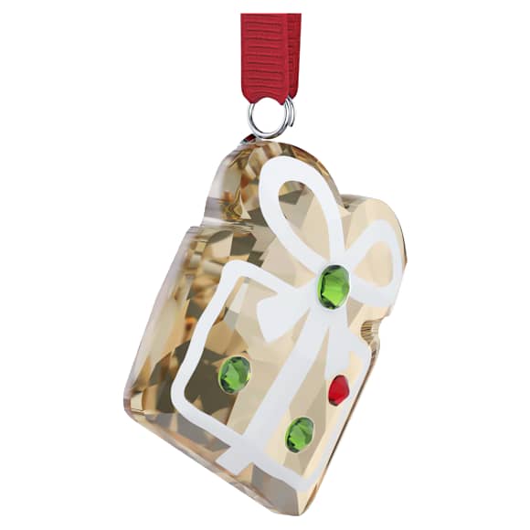 Holiday Cheers Gingerbread Gift Ornament - Swarovski, 5656278