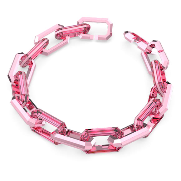 Lucent ネックレス, ステートメント, ピンク - Swarovski, 5657669