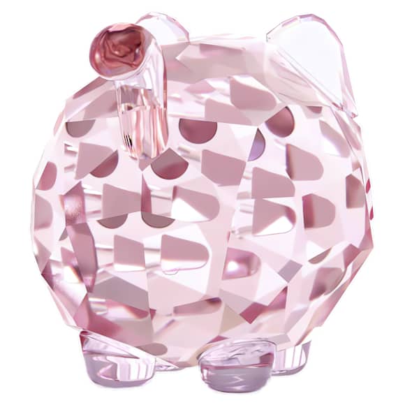 スワロフスキー　置物　ピンクキャット Chubby Catsピンクキャット | Swarovski