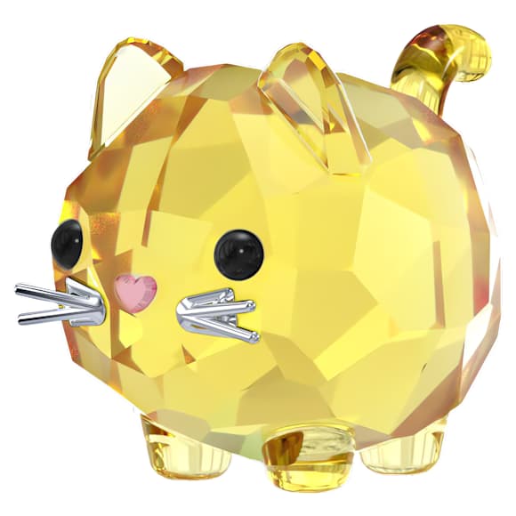 Chubby Cats Yellow Cat - Swarovski, 5658325