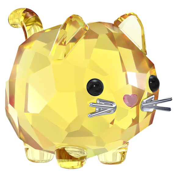 Chubby Cats Yellow Cat - Swarovski, 5658325