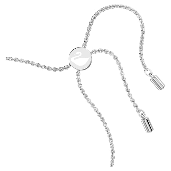 Zapestnica Una Angelic, Kvadratni rez, Modra, Prevleka iz rodija - Swarovski, 5662141
