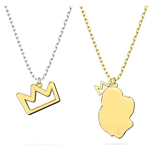 Gema 520 链坠, 套装 (2), 天鹅, 粉红色, 混合金属润饰 - Swarovski, 5662151