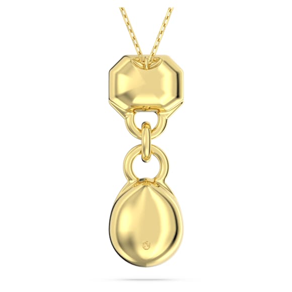 Imber Anhänger, Verschiedene Schliffe, Weiß, Goldlegierungsschicht - Swarovski, 5663339
